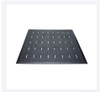 Anti-Fatigue Floor Mat Black Free Flow 1/Each