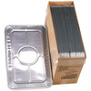 Cover Flat Full Size 20.3X12.4X0.6 IN Aluminum Silver For Pan 80/Case
