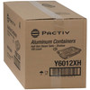 Steam Table Pan 1/2 Size 11.8X9.4X1.7 IN Aluminum Silver Shallow 100/Case