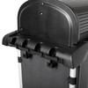 Janitorial Cleaning Cart & Bag 48.25X22X53.5 IN Black Yellow Plastic High Security 1/Each