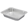 Victoria Bay Steam Table Pan 1/2 Size Aluminum Silver Deep 100/Case