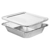 Lid 1/2 Size 12.8125X10.4375 IN Aluminum For Steam Table Pan 100/Case