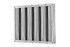 Fire Patrol Hood Filter 20X20 IN Steel With Baffles Galvanized 1/Each