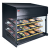 Flav-R-Savor® Heated Air Curtain Merchandiser Black 120/208-240 Volt No Sign 1/Each