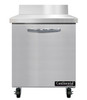 Continental Refrigerator Refrigerator 27 IN 7.4 Cubic Foot Stainless Steel Aluminum Work Top Commercial 1/Each