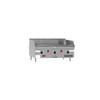 Griddle 48 IN Stainless Steel Countertop Gas 120,000 BTU 1/Each