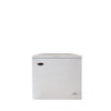 Chest Freezer 7 Cubic Foot White Steel Solid Top 1/Each