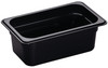 Camwear® Food Pan 4X0.25 IN Black PC 1/Each
