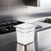 Camwear® Food Pan 1/6 Size 2.4 QT Clear PC 1/Each