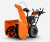 Deluxe 28 Snow Thrower 28 IN Clearing Width Two Stage 252CC 120V Auto-Turn Steering LED Headlight 1/Each