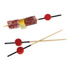 Pick 3.5 IN Bamboo Natural Black Red Bead 100 Count/Pack 20 Packs/Case 2000 Count/Case