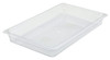 Food Pan Full Size 20.75X12.75X2.5 IN Rectangle Plastic 1/Each