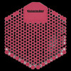 Victoria Bay Urinal Screen Spiced Apple Red EVA 7X6.5X0.66 IN 30-Day Air Care System Deodorizing 10 Count/Box 6 Box/Case