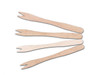 French Fry 2-Prong Pick 5.5 IN Wood Unwrapped 10000/Case