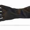 ProWorks® Gloves Large (LG) 16 IN Black Heavy Duty Latex Disposable Unlined Elbow-Length 1/Pair