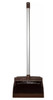 Sparta® Lobby Dust Pan 30 IN Brown Silver PP Aluminum Locking Yoke Serrated Edge Hanger Hole 6/Each
