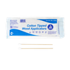 Cotton Swab 6 IN Birch Wood Cotton Applicator 100 Count/Box 10 Box/Case 1000 Count/Case