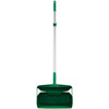 Vikan® Lobby Dust Pan 14.6X7.1X47.5 IN Green PP Anodized Aluminum 1/Each