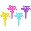 Cake & Cupcake Topper Pick Plastic Assorted Bright Mother's Day 1/Each