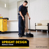 Executive Series™ Lobby Pro® Lobby Dust Pan 12.8X11.3X5 IN Black Plastic Metal Vinyl Rear Wheels 1/Each
