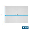 Pacific Blue Select Wash Cloths 13X9.5 IN 1PLY 1/4 Fold Patient Care 50 Sheets/Pack 20 Packs/Case 1000 Sheets/Case