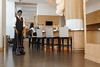 Lobby Dust Pan Black Plastic Cover 1/Each