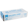 Delivery Form Paper 6.69X3.4 IN White Carbonless 3 Part 14 Line 10 Count/Pack 5 Packs/Case 50 Count/Case