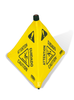 Safety Cone 30 IN Caution Yellow Plastic Pop-Up Cone 1/Each