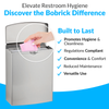 ConturaSeries® Menstrual Care Disposal Receptacle Silver Stainless Steel 1 GAL 1/Each