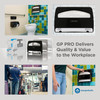 Safe-T-Gard® Toilet Seat Cover Dispenser 11.75X2.5X11.75 IN White 1/2 Fold Hygienic Durable Touchless 1/Each