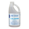 Pure Bright Unscented Ammonia 1 GAL Multi Surface RTU 4/Case