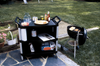 Utility Cart 40.63X20.00X37.80 IN 300 LB Black Gray Resin With Enclosed End Panels On 3 Sides 4 IN TPR Caster 1/Each