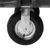 Platform Truck Large (LG) 60X30 IN 2500 LB Black Red Plastic Metal 8 IN Polyolefin Casters 1/Each