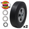 Wheel Tilt Truck 10 IN Black Kit 2/Set