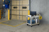 Brute® Utility Cart Small 39X18X33.25 IN 500 LB Beige Resin Heavy Duty Ergonomic Handle 5 IN TPR Caster 1/Each