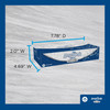 Angel Soft Professional® Facial Tissue 8.4X7.5 IN 2PLY White 126 Sheets/Pack 10 Packs/Case 1260 Sheets/Case