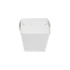 #8 Food Pail White Plain 50 Count/Pack 9 Packs/Case