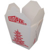 Fold-Pak® Food Pail White Pagoda Without Handle Microwave Safe 450/Case
