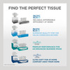 Pacific Blue Select Facial Tissue 8.4X7.5X5.25 IN 2PLY White 1/2 Fold EPA Indicator 100 Sheets/Pack 36 Packs/Case