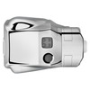 Auto Flush 8 IN Chrome Plastic Clamp Style 1/Each