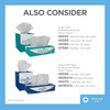 Angel Soft Professional® Facial Tissue 8X5 IN 2PLY White 1/2 Fold 50 Sheets/Pack 60 Packs/Case 3000 Count/Case