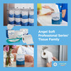 Angel Soft Professional® Facial Tissue 8X5 IN 2PLY White 1/2 Fold 50 Sheets/Pack 60 Packs/Case 3000 Count/Case