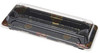#1 Sushi Take-Out Tray Base & Lid Combo 8.5X3.5X0.75 IN Plastic 400/Case