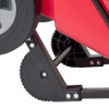 Utility Tilt Truck 1 Cubic Yard 1250 LB Red Black Resin FDA Compliant 5 IN Swivel Caster Standard Duty Rotomolded 1/Each