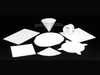 Fryer Filter Envelope 14X22.25 IN Non-Woven Paper 1.5 Inch Hole 100 Count/Pack 1 Packs/Case 100 Count/Case