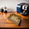 Cup Carrier 8.25X6.87X2.75 IN Kraft For 4 Cup With Strap 250/Case