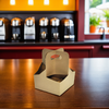 Cup Carrier 7X7 IN 4 Compartment For 12-32 OZ With Handle 200/Case