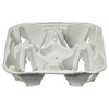 Victoria Bay Cup Carrier & Tray 4 Compartment Molded Fiber Natural 300/Case