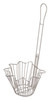 Taco Salad Bowl Fry Basket 9X6.875X5 IN Round Stainless Steel 1/Each
