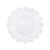 Doily 12 IN Paper White Lace Round 500/Box